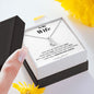To my Wife - your last everything 2 -bw - Alluring Beauty Necklace - Jewelry 6