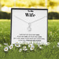 To my Wife - your last everything 2 -bw - Alluring Beauty Necklace - Jewelry 14