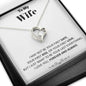 To my Wife - your last everything 2 - Bw - Forever Love Necklace - Jewelry 3