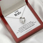 To my Wife - your last everything 2 - Bw - Forever Love Necklace - Jewelry 7