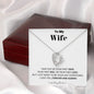 To my Wife - your last everything 2 - Bw - Forever Love Necklace - Jewelry 8