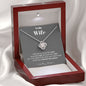 To my Wife - your last everything 2- Gray - Love Knot Necklace - Jewelry 7