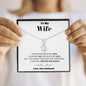 To my Wife - your last everything -bw - Alluring Beauty Necklace - Jewelry 5