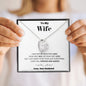 To my Wife - your last everything - Bw - Forever Love Necklace - Jewelry 13