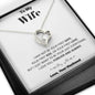 To my Wife - your last everything - Bw - Forever Love Necklace - Jewelry 3