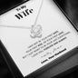 To my Wife - your last everything - Bw - Love Knot Necklace - Jewelry 3