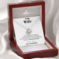 To my Wife - your last everything - Bw - Love Knot Necklace - Jewelry 7