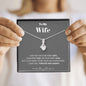 To my Wife - your last everything - Gray 2 - Alluring Beauty Necklace - Jewelry 5