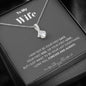To my Wife - your last everything - Gray 2 - Alluring Beauty Necklace - Jewelry 2