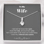 To my Wife - your last everything - Gray 2 - Alluring Beauty Necklace - Standard Box - Jewelry 1