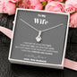 To my Wife - your last everything - Gray - Alluring Beauty Necklace - Jewelry 3