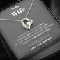 To my Wife - your last everything - Gray - Forever Love Necklace - Jewelry 4