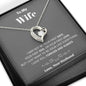 To my Wife - your last everything - Gray - Forever Love Necklace - Jewelry 3