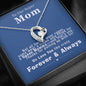 To our Super Mom - Queen Momma - Forever Love Necklace - Jewelry 4