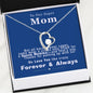 To our Super Mom - Queen Momma - Forever Love Necklace - Jewelry 10