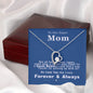 To our Super Mom - Queen Momma - Forever Love Necklace - Jewelry 8