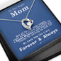 To our Super Mom - Queen Momma - Forever Love Necklace - Jewelry 3