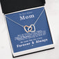 To our Super Mom - Queen Momma - Interlocking Hearts Necklace - Jewelry 9