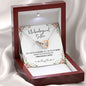 Unbiological Sister - Interlocking Hearts Necklace - Jewelry 5