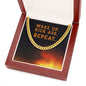 Wake up Kick Ass Repeat - Cuban Link Chain Necklace - Jewelry 9