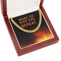 Wake up Kick Ass Repeat - Cuban Link Chain Necklace - Jewelry 10