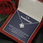 You are my Soulmate - Blue - Love Knot Necklace - Mahogany Style Luxury Box - Jewelry 6