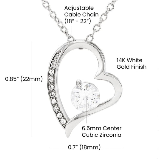 Celebrate Eternal Bonds with our Forever Love Necklace Collection