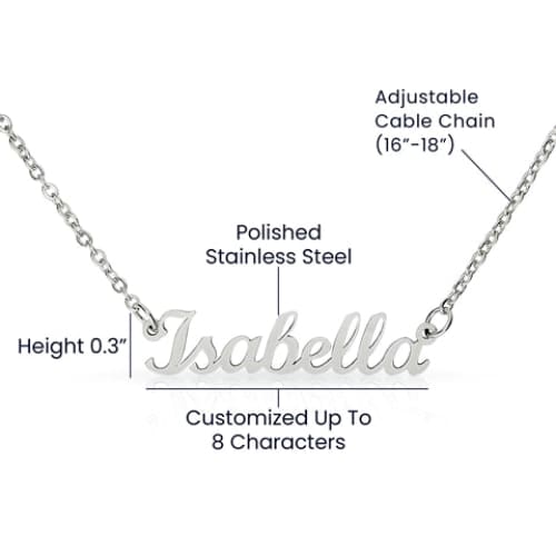 Personalized Name Necklaces: a Unique Expression of Identity