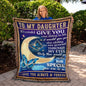 Heirloom Woven Blanket For Daughter - To My Daughter Birthday Anniversary Christmas Gift - Jewelry 3