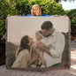 Custom Heirloom Photo Woven Blanket - Personalized Heirloom Gift - Jewelry 8