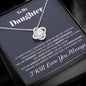 Daughter’s Love Knot Necklace - Perfect Daughter Gift - Timeless Beauty Unbreakable Bond - Jewelry 10