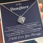 Daughter’s Love Knot Necklace - Perfect Daughter Gift - Timeless Beauty Unbreakable Bond - Jewelry 9