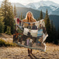 Printed Woven Blanket 56’’ x 46’’ with Woven Texture - 56’’ x 46’’ Printed Woven Blanket - Blanket 3