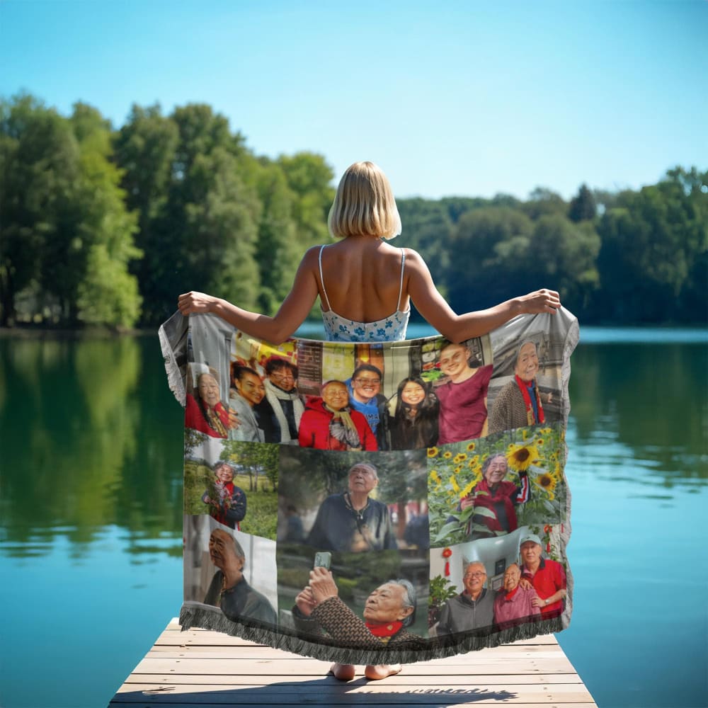 Printed Woven Blanket Landscape 56’’ x 46’’ - 56’’ x 46’’ Printed Woven Blanket - Blanket 2