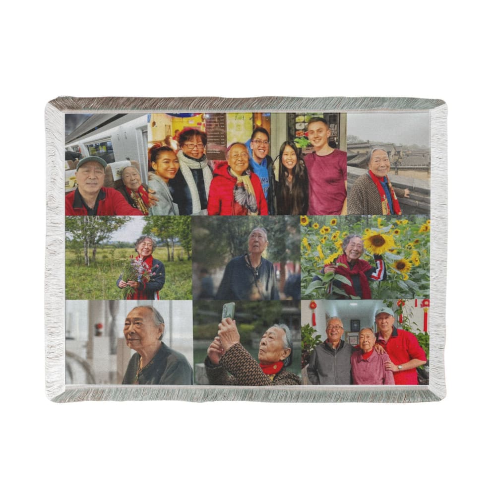 Printed Woven Blanket Landscape 56’’ x 46’’ - 56’’ x 46’’ Printed Woven Blanket - Blanket 1