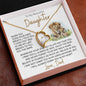 To my Beautiful Daughter - First Breath - Forever Love Necklace - Gifts for Daughters from Dad Daughter Necklace Daughter