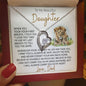 To my Beautiful Daughter - First Breath - Forever Love Necklace - Gifts for Daughters from Dad Daughter Necklace Daughter