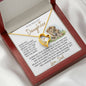To my Beautiful Daughter - First Breath - Forever Love Necklace - Gifts for Daughters from Dad Daughter Necklace Daughter