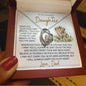 To my Beautiful Daughter - First Breath - Forever Love Necklace - Gifts for Daughters from Dad Daughter Necklace Daughter