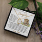 To my Beautiful Daughter - First Breath - Forever Love Necklace - Gifts for Daughters from Dad Daughter Necklace Daughter