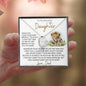 To my Beautiful Daughter - First Breath - Forever Love Necklace - Gifts for Daughters from Dad Daughter Necklace Daughter