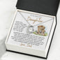 To my Beautiful Daughter - First Breath - Forever Love Necklace - Gifts for Daughters from Dad Daughter Necklace Daughter
