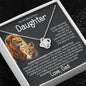 To My Beautiful Daughter - Promise - From Dad - Love Knot Necklace Gifts For Daughter Daughter Gifts Daughter Necklace Daughter Birthday