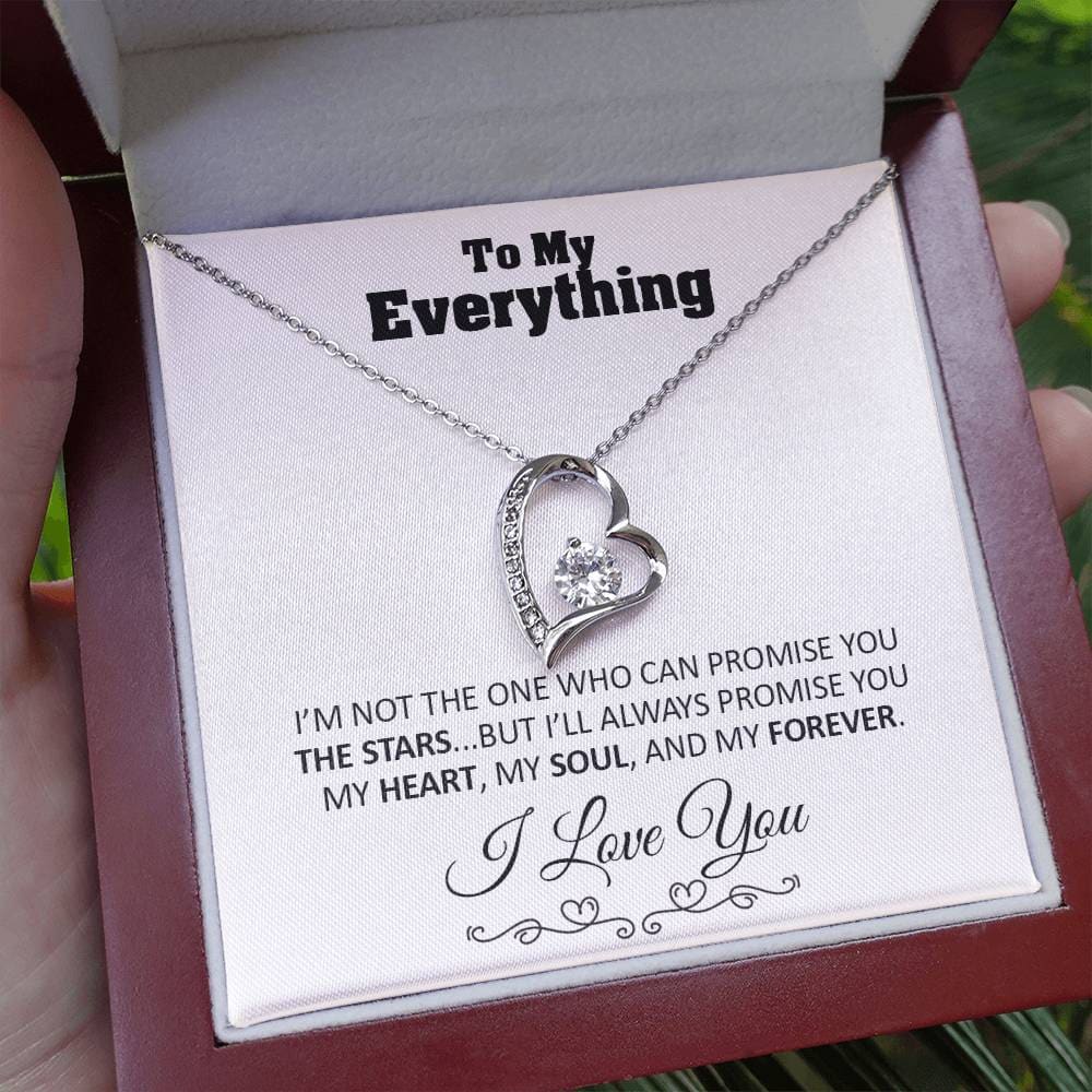 To my Everything - Promise you my Heart my Soul and my Forever - Forever Love Necklace Gift - Jewelry 32