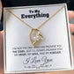 To my Everything - Promise you my Heart my Soul and my Forever - Forever Love Necklace Gift - Jewelry 51