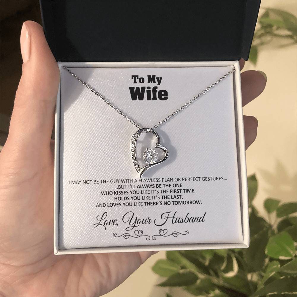 To my Wife - Love you Like There’s no Tomorrow - Forever Love Necklace Gift - Jewelry 2