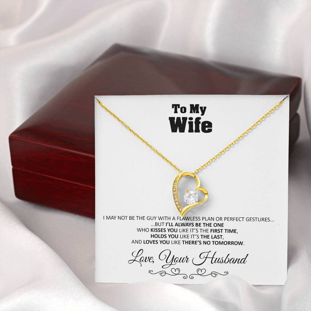 To my Wife - Love you Like There’s no Tomorrow - Forever Love Necklace Gift - Jewelry 47