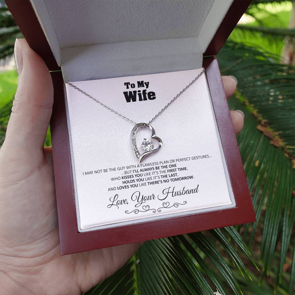 To my Wife - Love you Like There’s no Tomorrow - Forever Love Necklace Gift - Jewelry 18