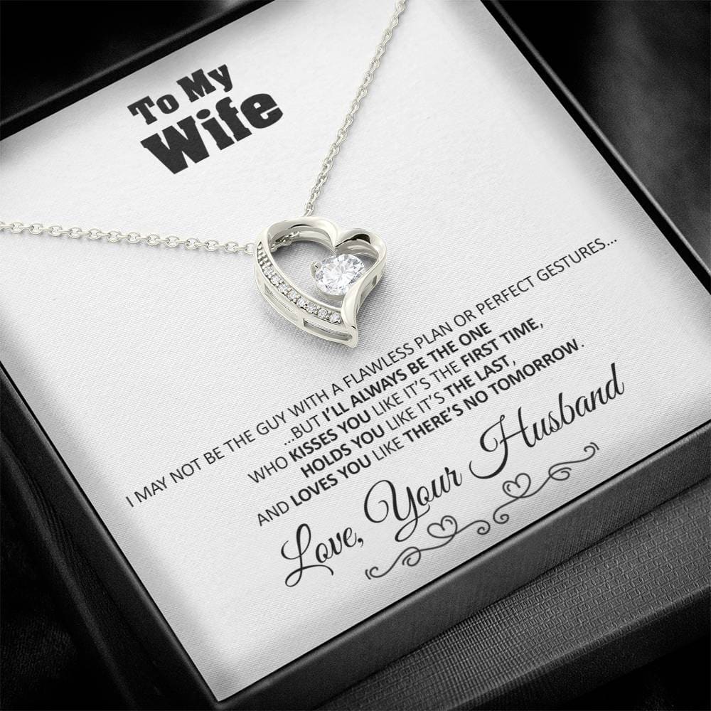 To my Wife - Love you Like There’s no Tomorrow - Forever Love Necklace Gift - Jewelry 21