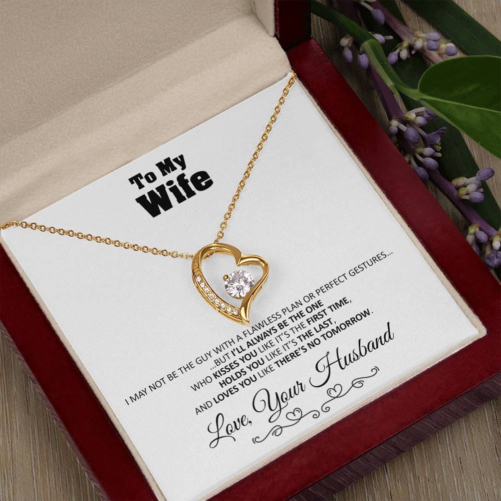 To my Wife - Love you Like There’s no Tomorrow - Forever Love Necklace Gift - Jewelry 49